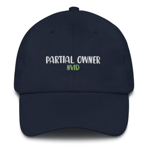 partial owner nvid nvidia stock market shirt hat comedy merch finance funny andrea angiolillo semiconductor asset crypto