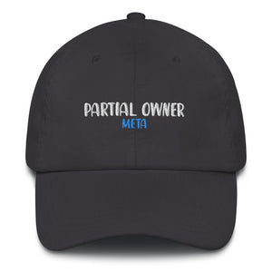 meta facebook fb stock comedy partial owner merch hat shirt tik tok finance quality